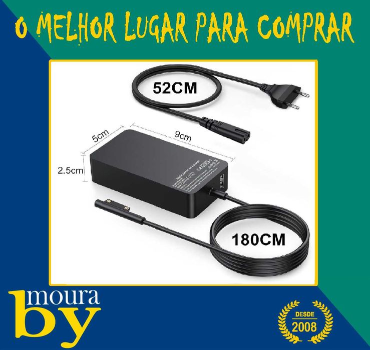 carregador surface 12v PRO 1  2 3 4 5 6 7 8 9 10 X 15V 65W 102W