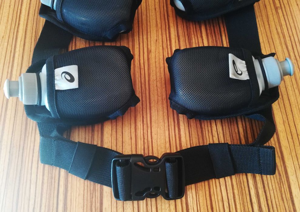 ASICS Running Bottle Belt pas do biegania 4 bidony po 170 ml stan bdb