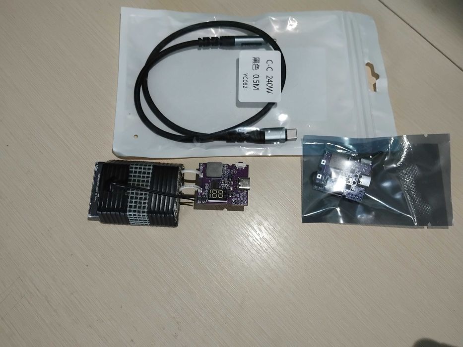Плата повербанка 22.5w+провід 0.5м