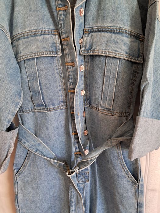 Комбінезон джинсовий