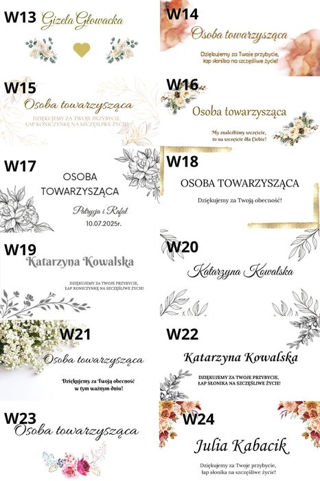 Winietka 2w1 koniczynka srebrna