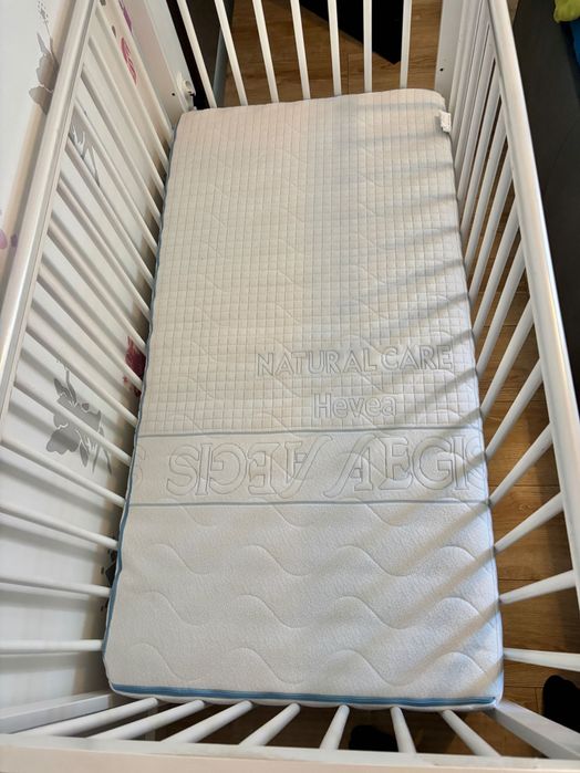 Łóżeczko niemowlęce, dziecięce + materac Havea baby