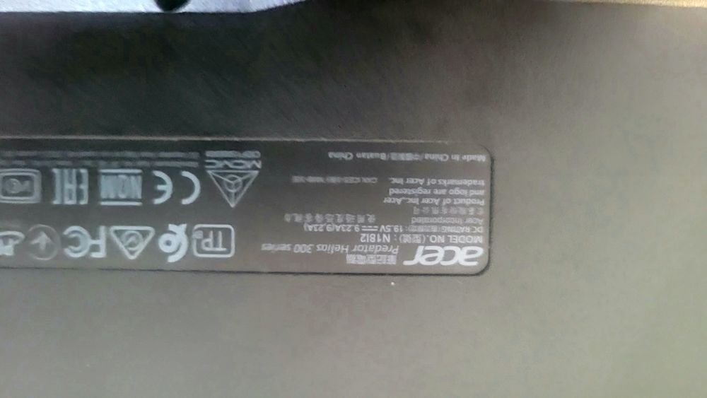 Notebook Acer Predator Helios 300 - PH315-52 (2019) - GeForce GTX™ 1660TI - BAIXA DE PREÇO