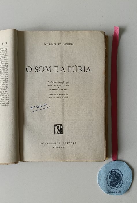 O som e a fúria, William Faulkner