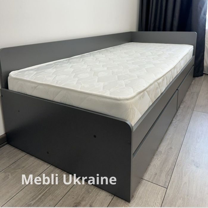 Односпальная кровать 80х190 и 90х200 см в наличии в Днепре! Быстрая доставка со склада. Качественная мебель для комфортного сна. Заказывайте сейчас!