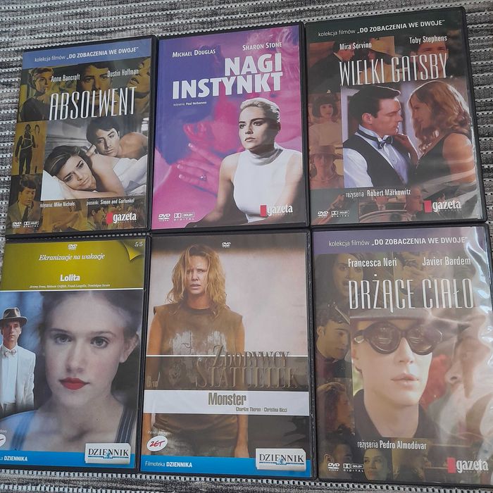 Filmoteka: Płyty DVD Znane tytuły!
