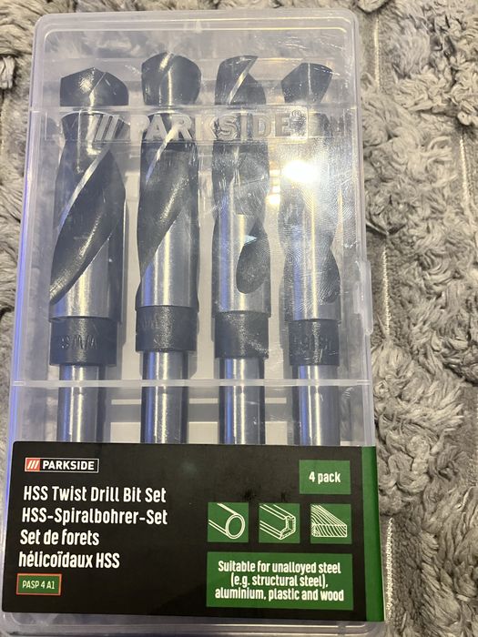 PARKSIDE zestaw wierteł HSS 16-20 mm PASP 4 A1 4 szt.