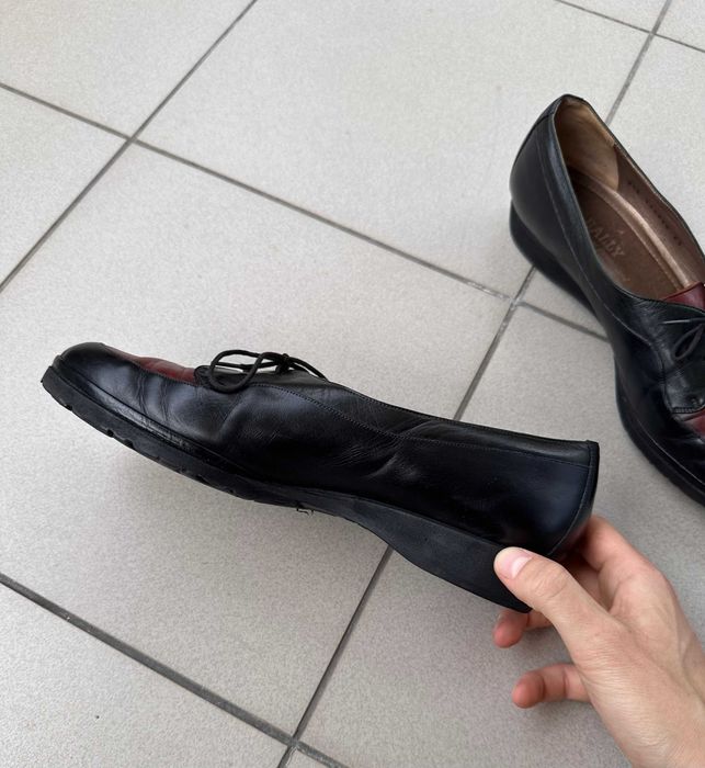 Buty skórzane Bally damskie eleganckie r. 41 (7,5)