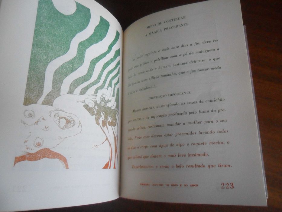"GRANDE LIVRO DE S. CIPRIANO ou Tesouros do Feiticeiro" de S. Cipriano -1ª Edição de 1971 - AFRODITE
