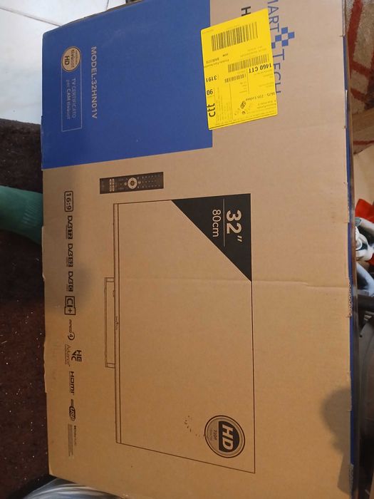Televisão nova 32 polegadas smart tech HD LED TV