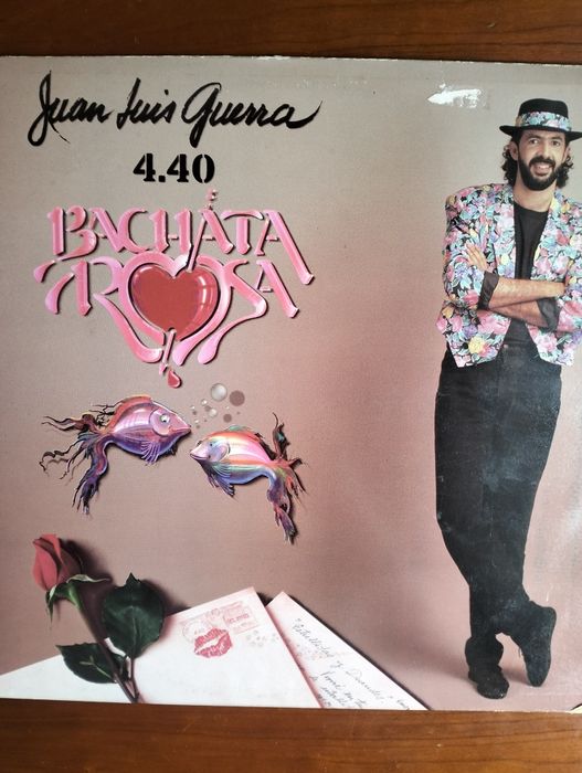 Disco de vinil LP Juan Luis Guerra - Bachata Rosa/Burbujas de Amor