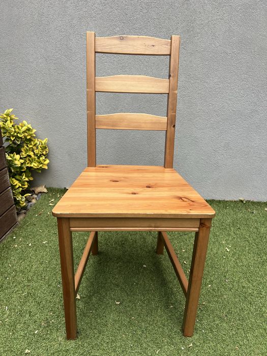 Mesa com 4 cadeiras Pinho Maciço - IKEA JOKKMOKK