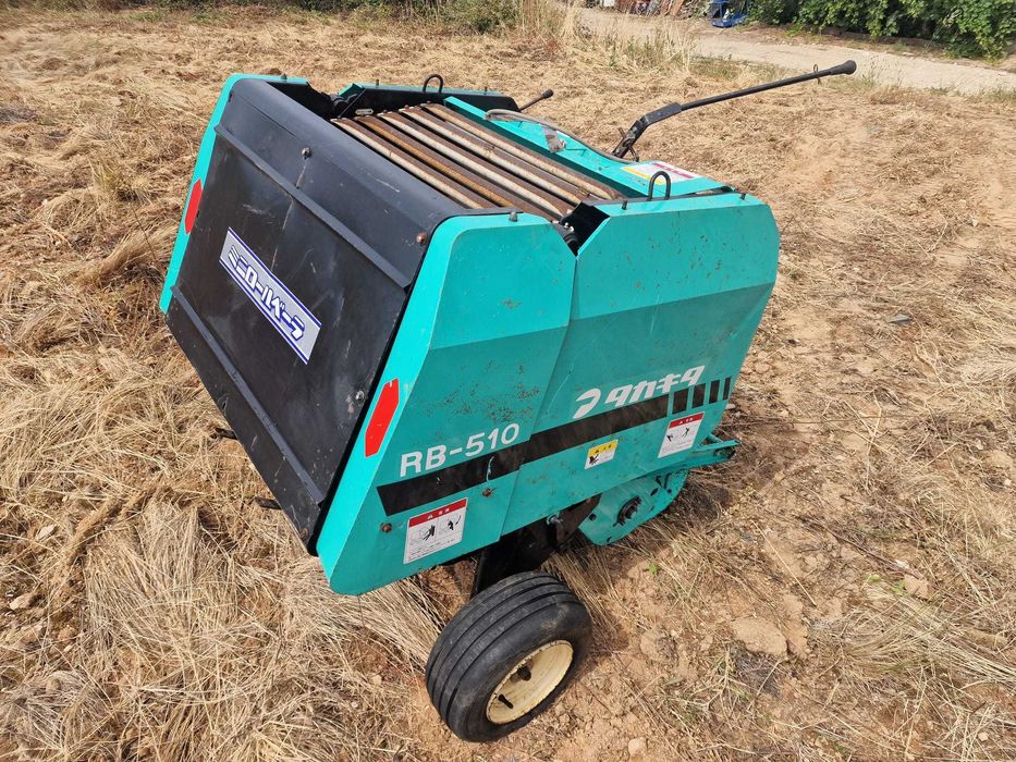 Mini enfardadeira de rolos Takakita RB-510 - Fabrico Japonês