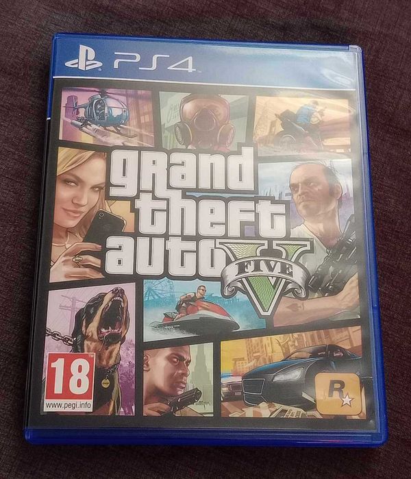 Pack 5 Jogos PS4 – Fifa, GTA V, Spider-Man e outros