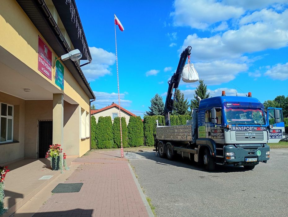 Usługa HDS ,koparka, wywrotka,dźwig,piach,ziemia ogrodowa ,kruszywa.