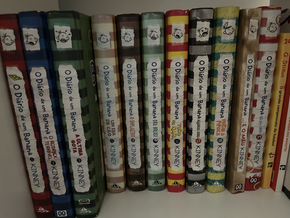 Coleção de livros Diario de um Banana