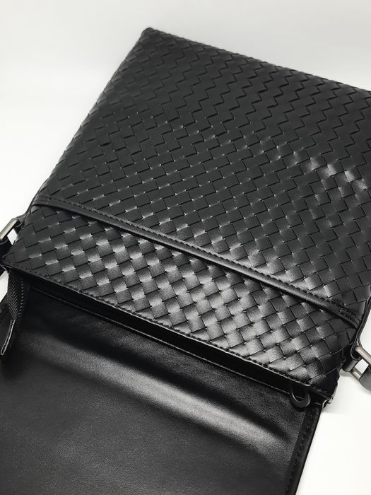 Чоловіча сумка через плече барсетка | Мужская сумка боттега