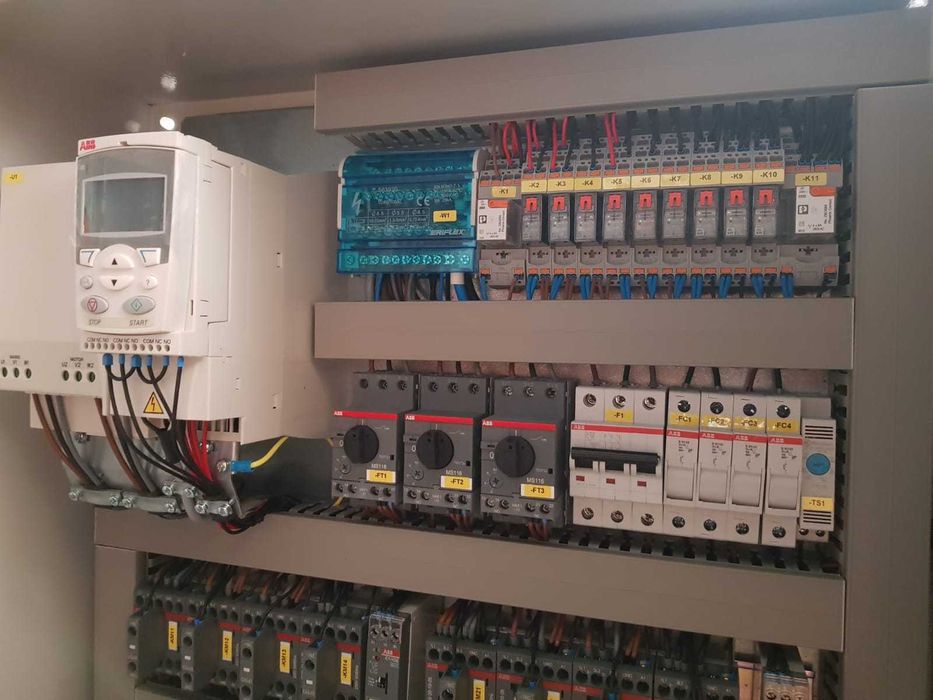 Quadro controlador de bombas