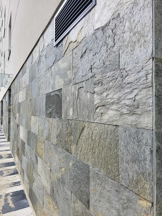 Silver Shine 60x30 Szary Kamień Naturalny Płytki Kamienne Kwarcyt