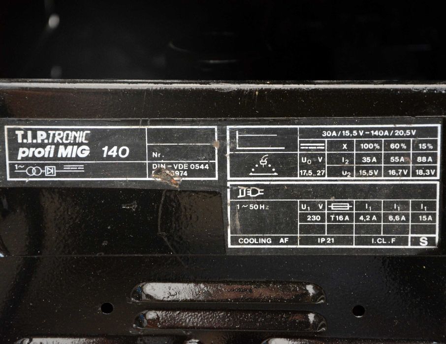 Spawarka migomat T.I.P. Tronic profi MIG140