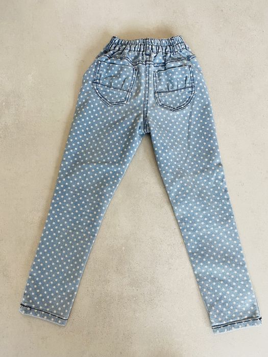 Jeansy dziewczęce r 122