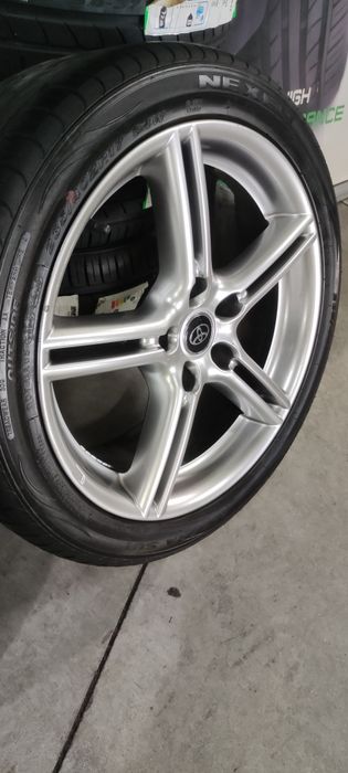 Jantes 17" 5x114.3 7.5J ET35 "impecáveis"