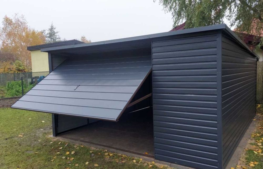 Garaż Premium 4x5 garaz blaszany Garaże blaszane 4x5 4x6 4x7 4x8 4x9 PRODUCENT