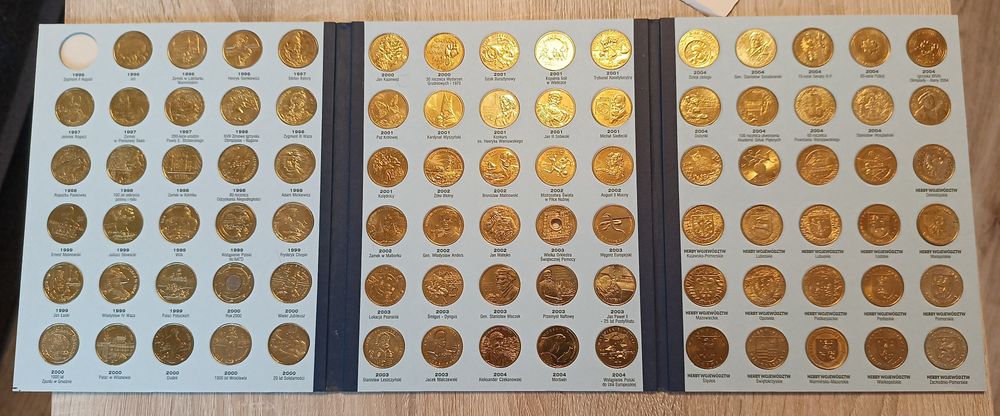 Zestaw monet 2 zł GN - 89 sztuk.