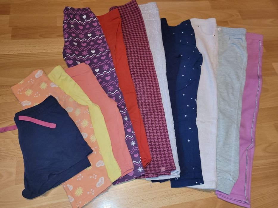 Mega paka ubranek dla dziewczynki 110, 116, 122