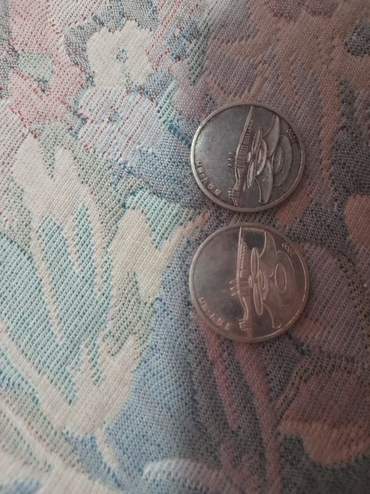 Duas muedas de 500 escudos