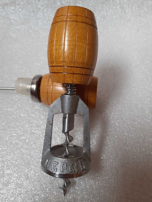 Штопор и пробка дозатор для вина, бочка, Пермь 1723, СССР