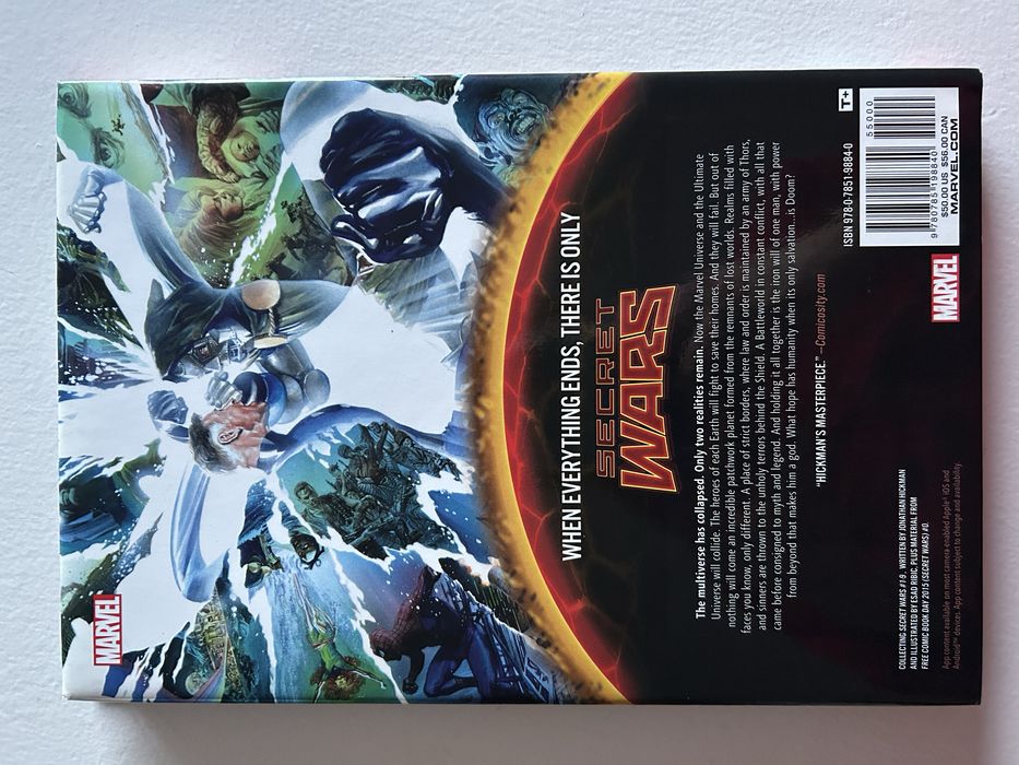 Secret Wars (Jonathan Hickman & Esad Ribic) - Marvel (EN)