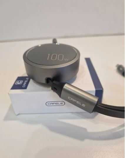 uniwersalny kabel do ładowania 3 w 1 - zwijany, idealny do auta!