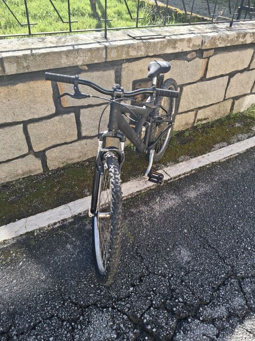 bicicleta full suspensão antiga