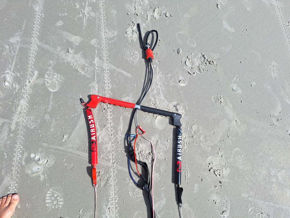 Latawiec KITE AIRUSH Lithium 12m2 + bar WARSZAWA stan idealny