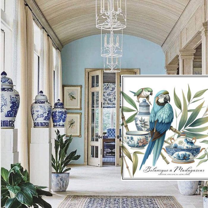 Grafika z kolekcji "Botanique a Madagascar" - Afryka XIX wieku