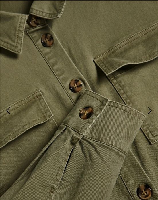 Kombinezon L khaki bojówki nowy jesień bawełna