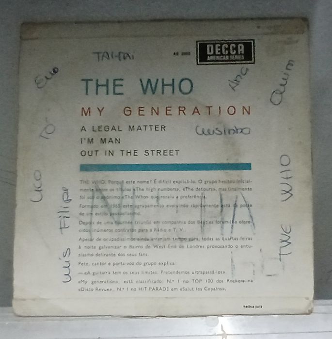 The who my generation