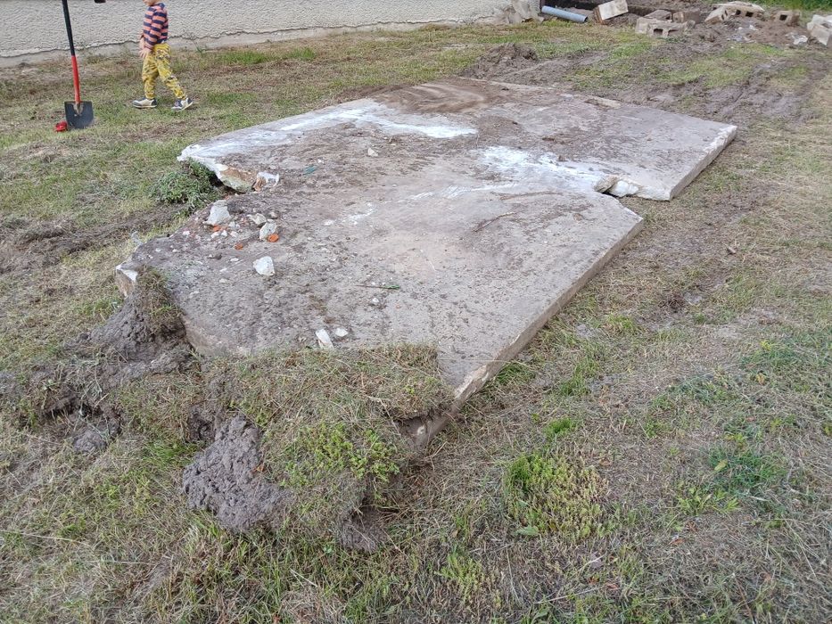 Oddam za darmo płyta betonowa