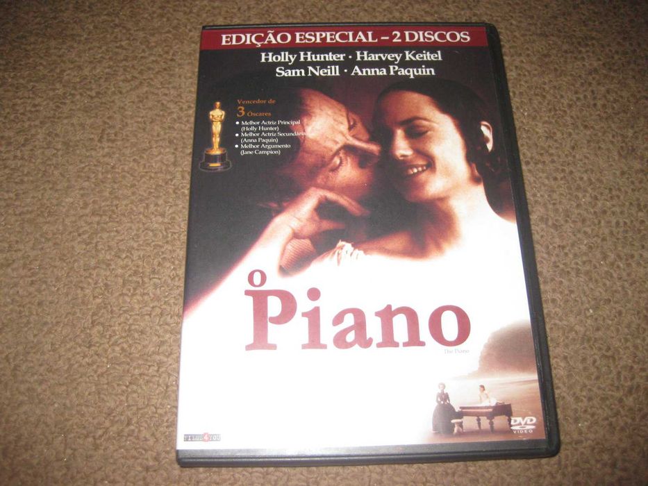 "O Piano" com Holly Hunter/Edição Especial com 2 DVDs