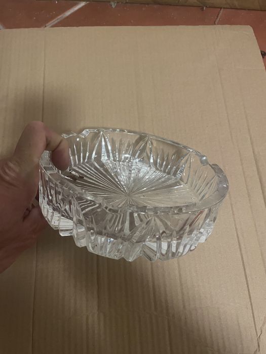 Cinzeiros em cristal