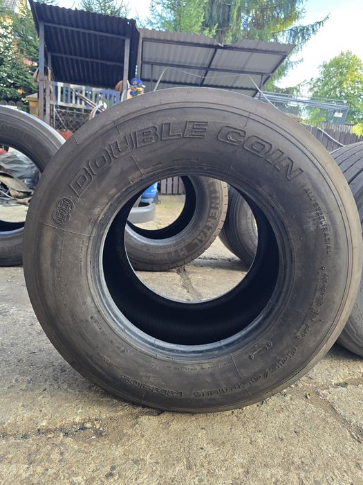 12mm Opona 445/45R19.5 DOUBLE COIN RR905 RR 905 Naczepowa MEGA