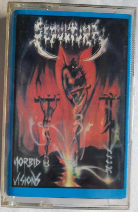 Sepultura Morbid Visions Niebieska Kaseta Magnetofonowa MC