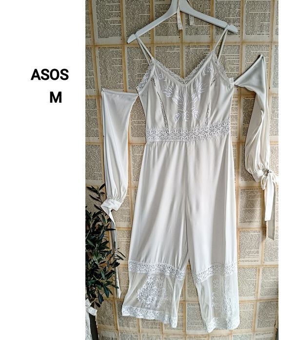 ASOS M biust 44x2 romper kombinezon ślub foto jednoczęściowy strój noc