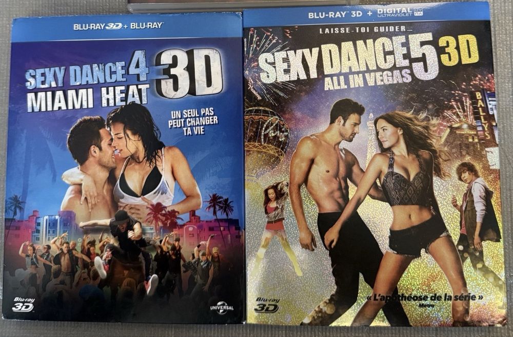 Blu-ray Sexy dance 4 e 5 (3D+2D) (Como novos)