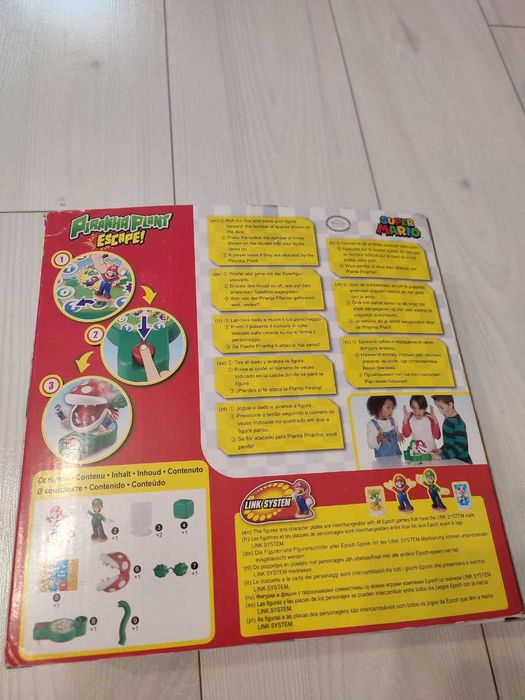 Gra zręcznościowa Super Mario. Piranha Plant Escape! EPOCH