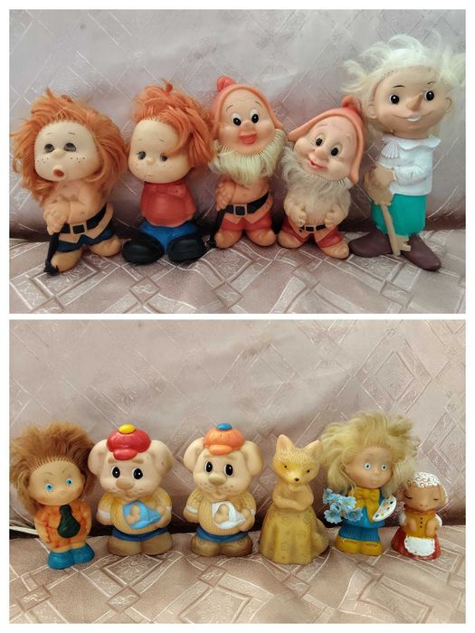 Резиновые игрушки СССР
