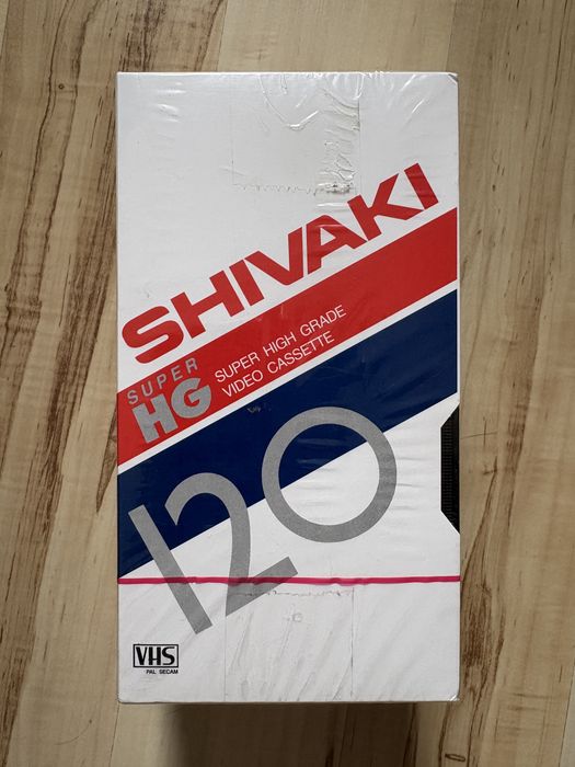 3 kasety VHS nowe nie rozpakowane