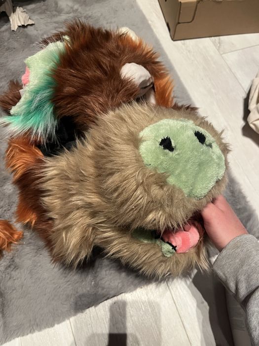 Fursuit głowa Byk / Dzik Zombie (Do dokończenia) + Materiały + Arty Furry fursuit therian costume