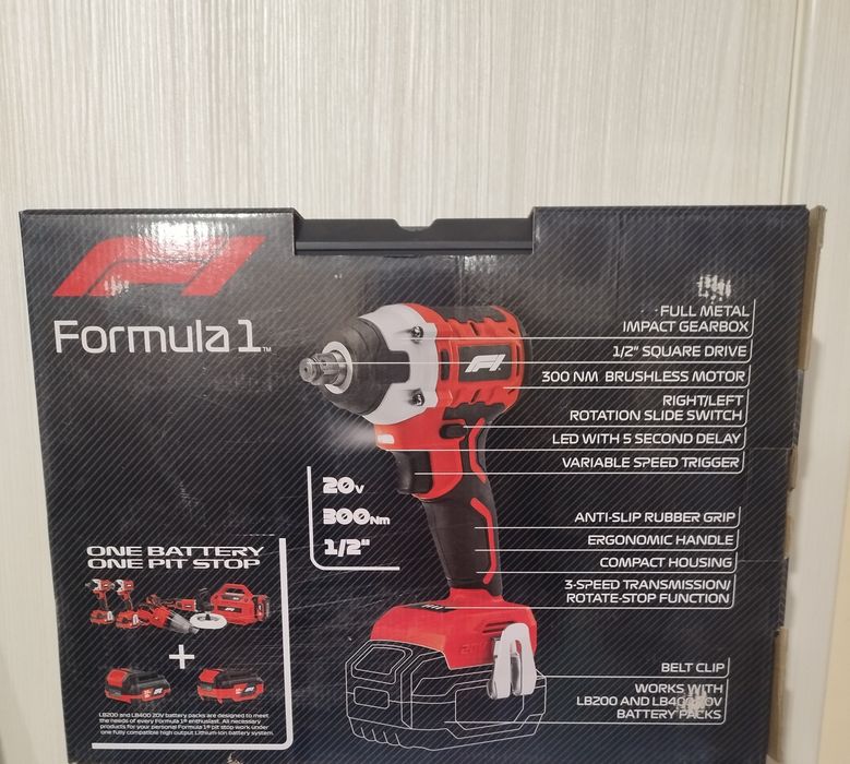 Klucz udarowy do kół formuła 1